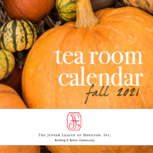 pumpkins fall 2021 Tea Room Calendar cover